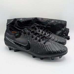 Nike Tiempo Legend 10 Elite ACC FG Black DV4328-002 Men’s Size 7.5/Women's 9